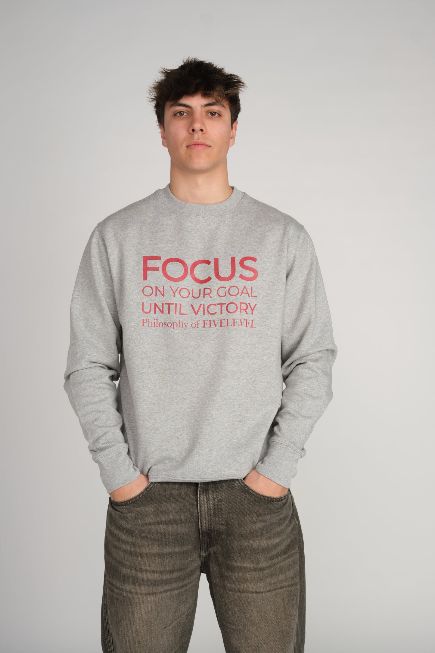 FOCUS Crewneck - Gray
