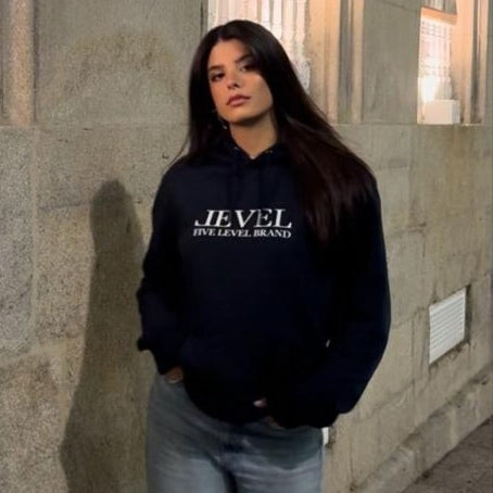 Fivelevel Iconic Hoodie - Navy Blue