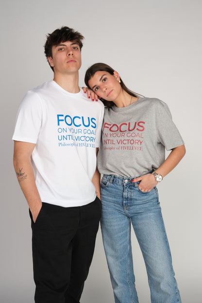 FOCUS  T-Shirt- White