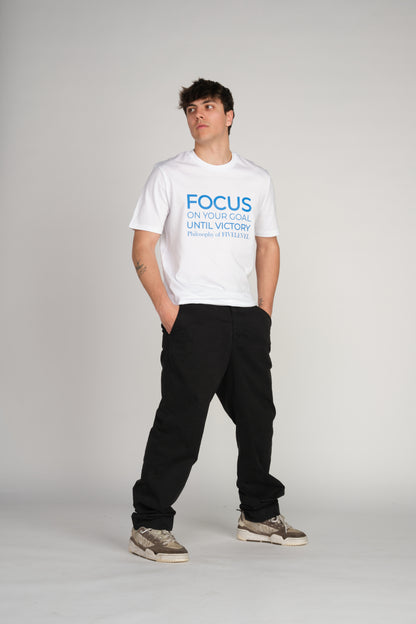 FOCUS  T-Shirt- White