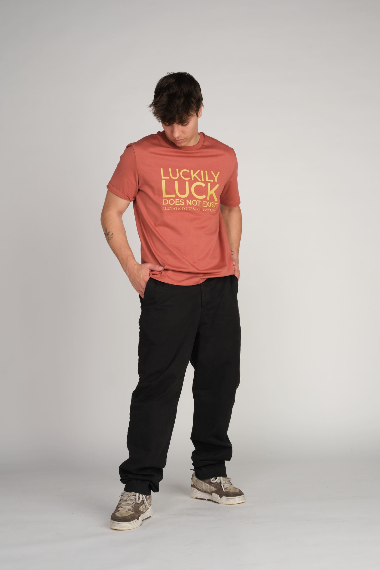 LUCK T-Shirt - Heritage Brown