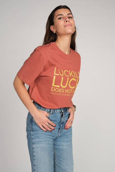 LUCK T-Shirt - Heritage Brown