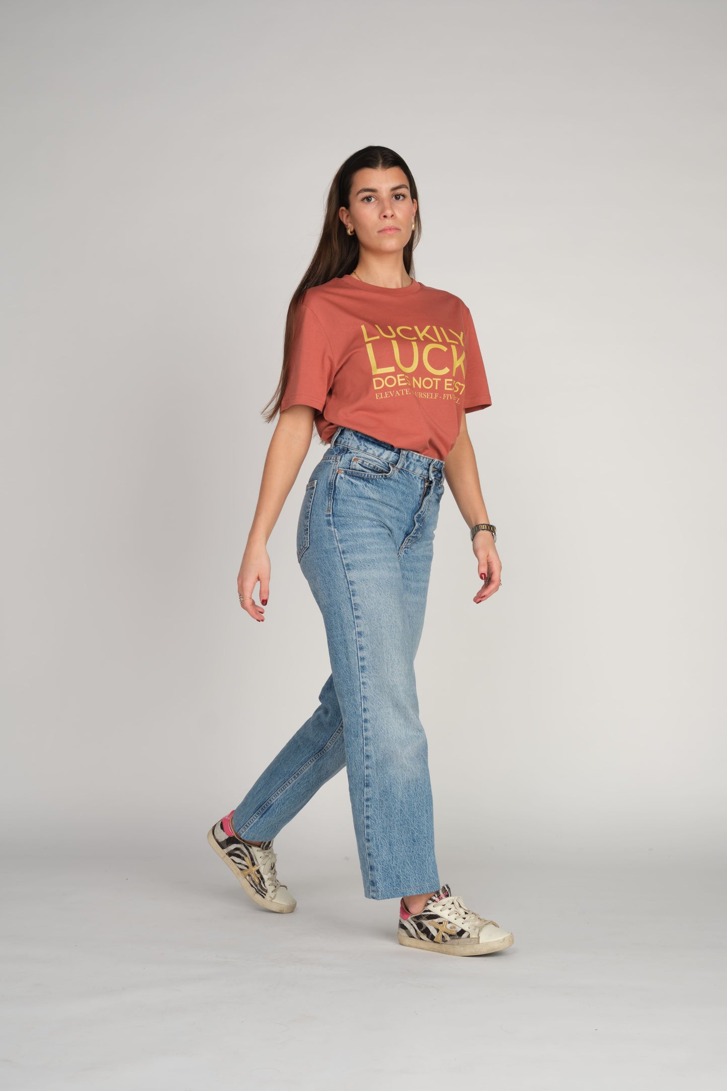 LUCK T-Shirt - Heritage Brown