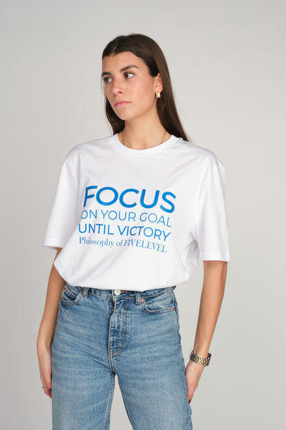 FOCUS  T-Shirt- White