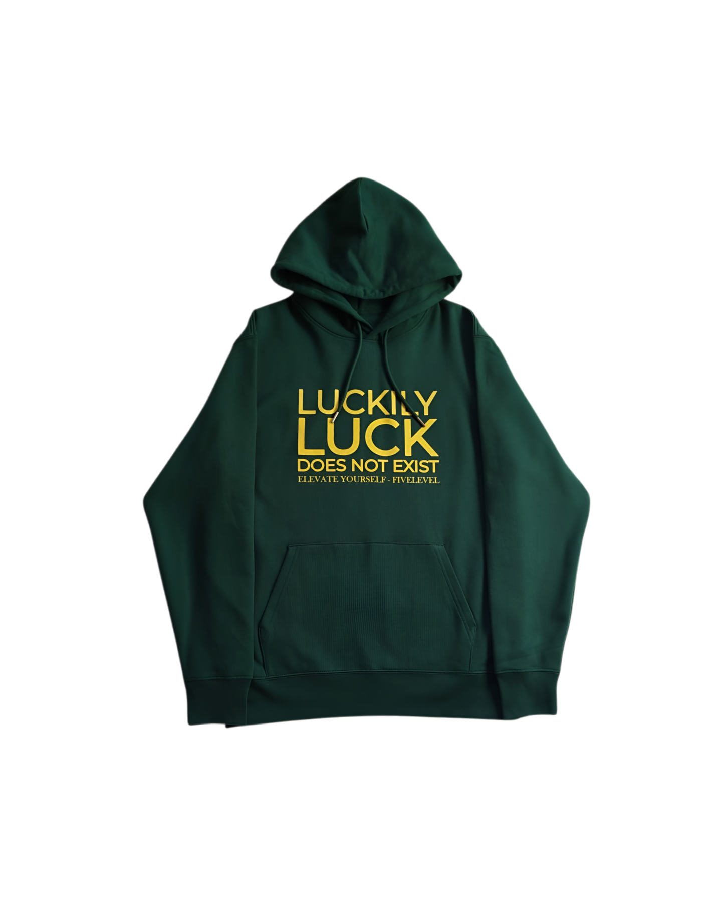 LUCK Hoodie - Petrol Green